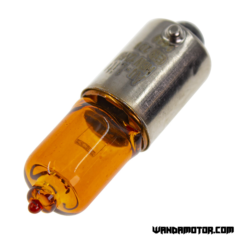 Bulb BAX9S 12V 6W orange